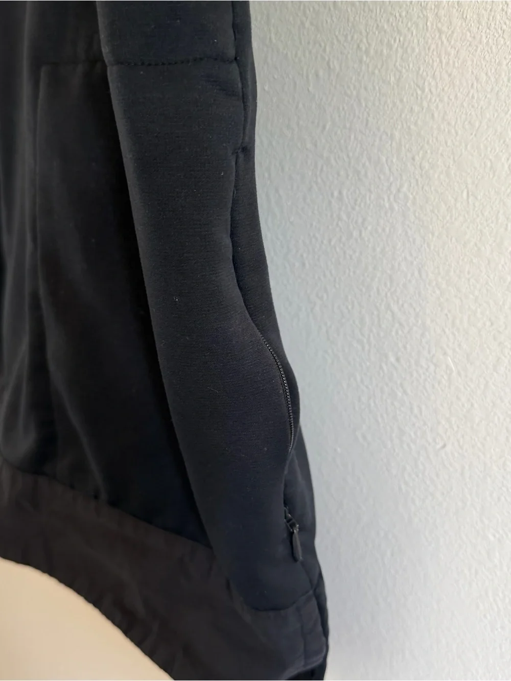 Nike Air Max Women's Hoodie Black Medium 857024 Pull Over Longline Sweatshirt